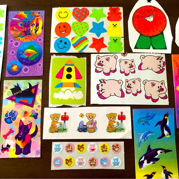 Vintage 80’s / 90’s STICKER Bundle #3 - Picture 3 of 4